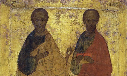 Апостолы Петр и Павел о душе