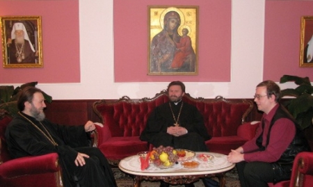 Встреча с викарием Сербского Патриарха